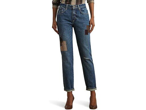 (取寄) ローレン ラルフローレン レディース ピティート パッチワーク ボーイフレンズ テーパード アンクル ジーン Lauren Ralph Lauren women Petite Patchwork Boyfriend Tapered Ankle Jean Harvest Wash (取寄) ローレン ラルフローレン レディース ピティート パッチワーク ボーイフレンズ テーパード アンクル ジーン Lauren Ralph Lauren women Petite Patchwork Boyfriend Tapered Ankle Jean Harvest Wash