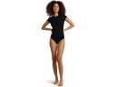 (取寄) コマンドー レディース バター ラグゼ キャップ スリーブ ボディスーツ Commando women Butter Luxe Cap Sleeve Bodysuit Black