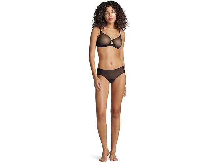 (取寄) コマンドー レディース シック メッシュ ビキニ Commando women Chic Mesh Bikini Black