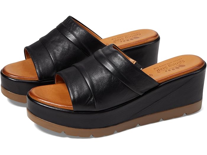 () ץ ƥå ǥ 顼ȥ Spring Step women Allerton Black