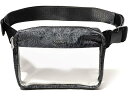 (取寄) バッガリーニ レディース クリア スタジアム ベルト バッグ Baggallini women Clear Stadium Belt Bag Midnight Blossom(4)