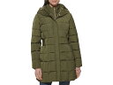 (取寄) コールハーン レディース タフタ ダウン コート ウィズ ビブ Cole Haan women Taffeta Down Coat With Bib ...