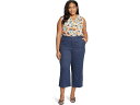 (取寄) エヌワイディージェイ レディース プラス サイズ ワイド レッグ クロップド カーゴ NYDJ women Plus Size Wide Leg Cr...