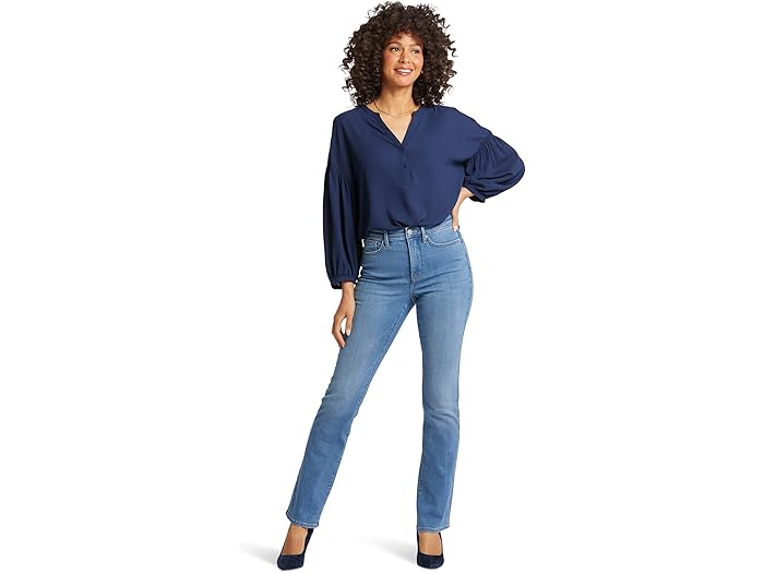 (取寄) エヌワイディージェイ レディース ピティート ビリー ブーツカット NYDJ women Petite Billie Bootcut Water Canyon