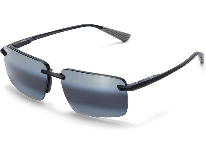 () ޥ  饦 Maui Jim Laulima Matte Black/Neutral Grey Polarized