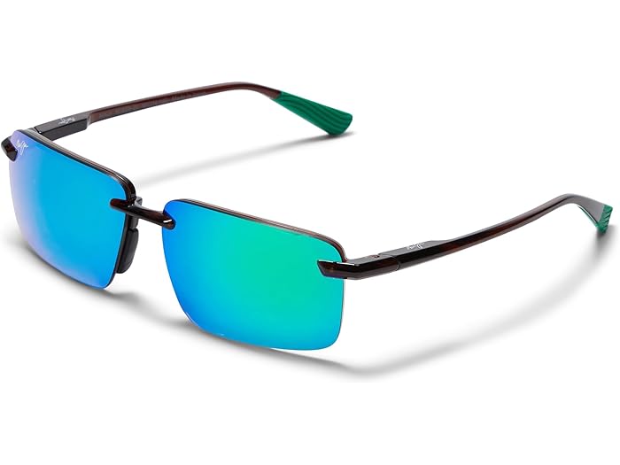() ޥ   饦 AF Maui Jim men Laulima AF Shiny Trans Brown/Maui...