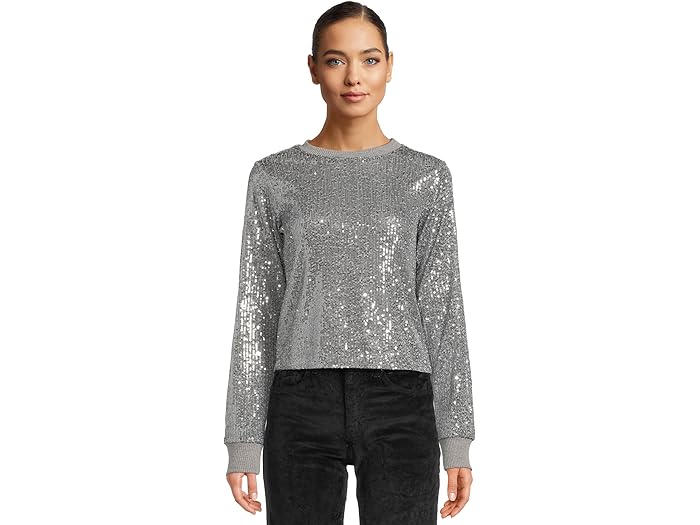 (取寄) サンクチュアリ レディース スパークル トゥギャザー トップ Sanctuary women Sparkle Together Top Gunmetal
