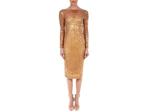 (取寄) バッジェリーミシュカ レディース シークイン ロング スリーブ ドレス Badgley Mischka women Sequin Long Sleeve Dress Gold (取寄) バッジェリーミシュカ レディース シークイン ロング スリーブ ドレス Badgley Mischka women Sequin Long Sleeve Dress Gold