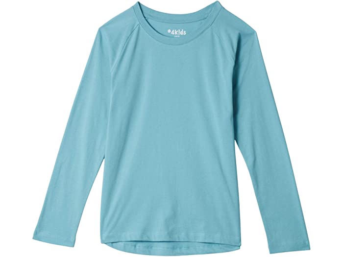 () #4LbY K[Y GbZV nC\ O X[u T-Vc (g LbY/rbO LbY) #4kids girls #4kids Essential High-Low Long Sleeve T-Shirt (Little Kids/Big Kids) Nile Blue