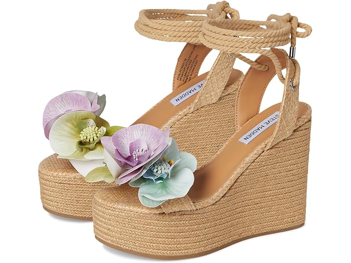 () ƥ֥ޥǥ ǥ ڥ Steve Madden women Petal Turquoise Multi
