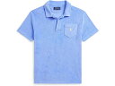 (取寄) ラルフローレン キッズ ボーイズ テリー ポロ シャツ (ビッグ キッド) Polo Ralph Lauren Kids boys Terry Polo Shirt (Big Kid) Harbor Island Blue(4)