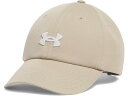 (取寄) アンダーアーマー レディース ブリッツィング ハット アジャスタブル Under Armour women Blitzing Hat Adjustable City Khaki/White Quartz(4)