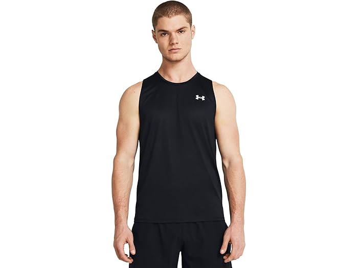() ޡ  ƥå  ȥå Under Armour men Tech Tank Top Black/Whi...