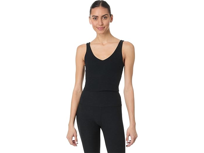 楽天ジェットラグ楽天市場店（取寄） ビヨンドヨガ レディース スペースダイ グッド デイ クロップド タンク Beyond Yoga women Spacedye Good Day Cropped Tank Darkest Night