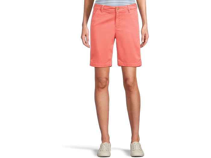 (取寄) エルエルビーン レディース コンフォート ストレッチ チノ バミューダス ショーツ 9 L.L.Bean women Comfort Stretch ...