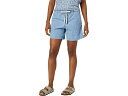 (取寄) エルエルビーン レディース レイクウォッシュド シャンブレー ドック ショーツ L.L.Bean women Lakewashed Chambray Dock Shorts Chambray(4)