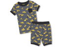 (取寄) ハットレイ キッズ キッズ バンブー ショート パジャマ セット (トドラー/リトル キッド/ビッグ キッド) Hatley Kids kids Bamboo Short Pajama Set (Toddler/Little Kid/Big Kid) Under Construction