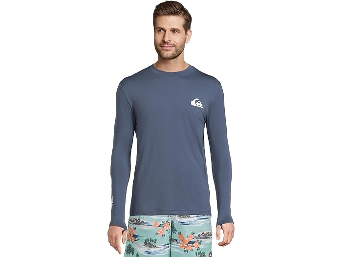 (取寄) クイックシルバー メンズ エブリデイ サーフ ティー ロング スリーブ サーフ ティー Quiksilver men Everyday Surf Tee Long Sleeve Surf Tee Navy