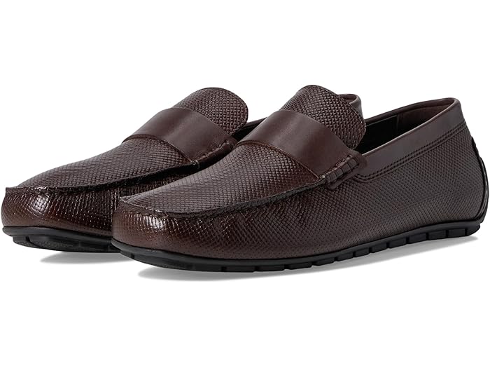 () åݡ  Rockport men Tayo Dark Brown Embossed Leather