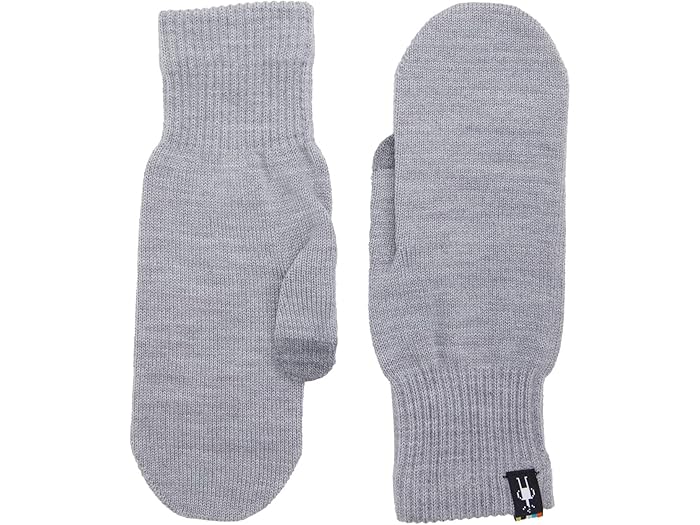 () ޡȥ ˥å ߥå Smartwool Knit Mitt Light Gray Heather