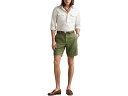(取寄) ラルフローレン メンズ コットン リネン ショーツ Polo Ralph Lauren men Cotton Linen Shorts Tree Green(4)