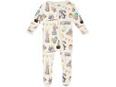 (取寄) キッキー パンツ キッズ キッズ プリント フッティー ウィズ 2 ウェイ ジッパー (インファント) Kickee Pants Kids kids Print Footie with 2 Way Zipper (Infant) Natural Egg Hunt