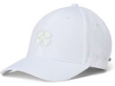 (取寄) ブラッククローバー レディース ハリウッド 22 アジャスタブル ハット Black Clover women Hollywood 22 Adjustable Hat White Hat/3d White Metallic Clover