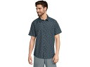 (取寄) マーモット メンズ ノベルティ ショート スリーブ シャツ Marmot men AirExchange SolarShield Novelty Short Sleeve Shirt Thunderhead Daybreak