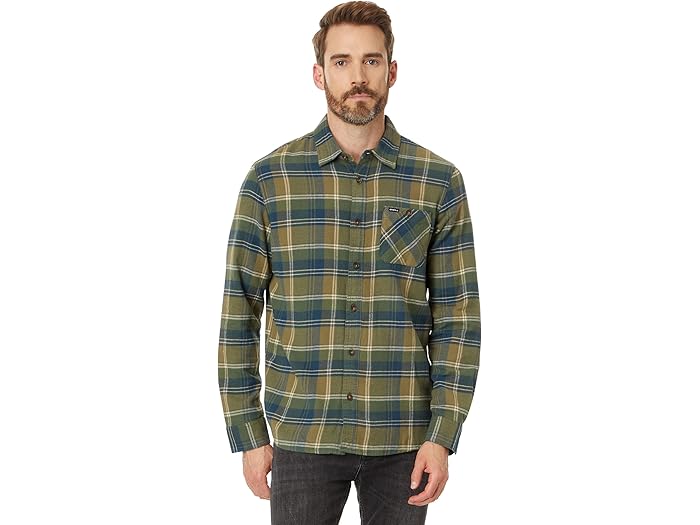 () ˡ  åɥ ץ쥤 O'Neill men Redmond Plaid Deep Lichen Green