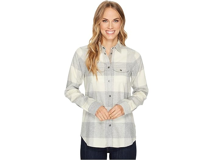 () ե顼٥ ǥ ʥ  Fjllrven women Fjallraven Canada Shirt Fog/Chalk Whi...