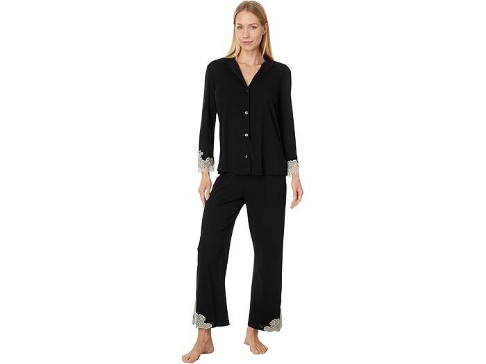 () ʥȥ ǥ 饰 󥰥- Pj Natori women Luxe Shangri-La PJ Black Wi...
