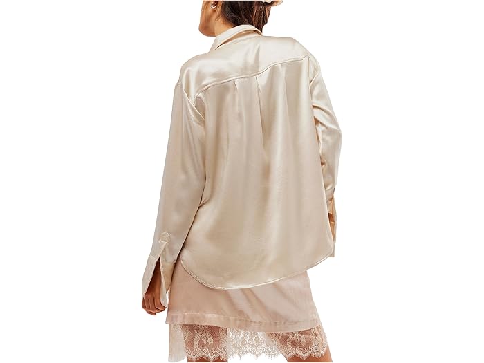 (取寄) フリーピープル レディース シューティング フォア ザ ムーン ボタンダウン Free People women Shooting For The Moon Button-Down Tea