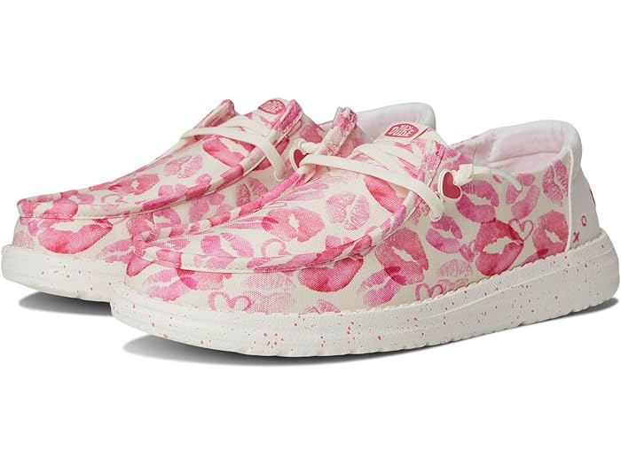 () إ ǥ塼 ǥ ǥ å Hey Dude women Wendy Kisses Pink/White