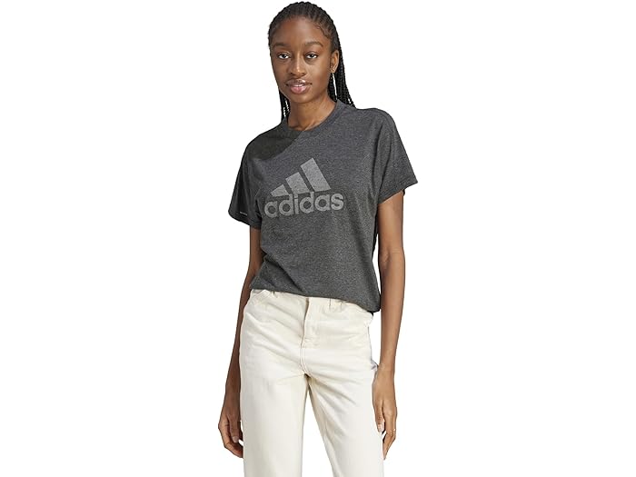 () ǥ ǥ ʡ 3.0 ƥ adidas women Winners 3.0 Tee Black Mela...
