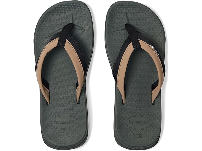 () ϥ磻ʥ  ȥå ץ饹  Havaianas men Track Plus Sandals Olive G...