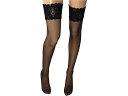 (取寄) ウォルフォード レディース サテン タッチ 20 ステイ-アップ タイ ハイズ Wolford women Satin Touch 20 Stay-Up Thigh Highs Black(4)
