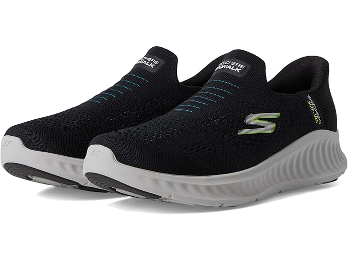 (取寄) スケッチャーズ パフォーマンス メンズ ゴー ウォーク ナウ ハンズ フリー スリップ-イン SKECHERS Performance men Go Walk Now Sauntered Hands Free Slip-In Black
