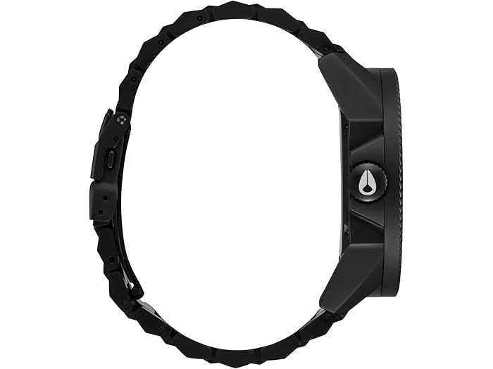 (取寄) ニクソン メンズ コープラル ステインレス スティール Nixon men Corporal Stainless Steel Super Black/Black Top