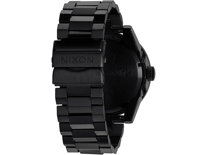 (取寄) ニクソン メンズ コープラル ステインレス スティール Nixon men Corporal Stainless Steel Super Black/Black Top