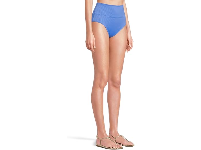 (取寄) サンセット レディース ハンナ ハイ ウェスト Sunsets women Hannah High Waist Harbor Blue Sandbar Rib