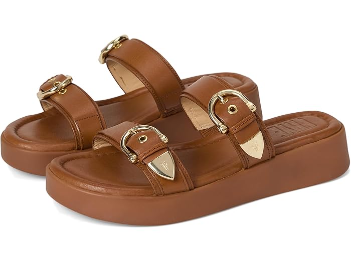 () ե饤 ǥ ޥ Хå  Frye women Maya Buckle Sandals Dark Latte