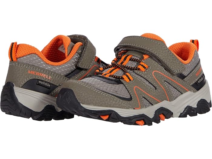 (取寄) メレル キッズ ボーイズ トレイル クエスト ウォッシャブル (トドラー) Merrell Kids boys Trail Quest Washable (Toddler) Gunsmoke Suede/Mesh