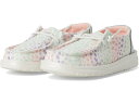 (取寄) ヘイデュードキッズ ガールズ ウェンディ イリデセント レオ (トドラー) Hey Dude Kids girls Wendy Iridescent Leo (Toddler) White/Multi