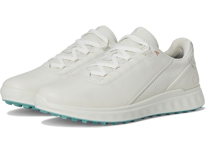()   ǥ S 奢 졼 ץ롼  塼 ECCO Golf women S Casual Lace Waterproof Golf Shoe White