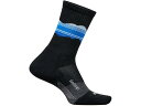 (取寄) フィーチャーズ トレイル マックス クッション ミニ クルー Feetures Trail Max Cushion Mini Crew Blue Ridge Charcoal(4)