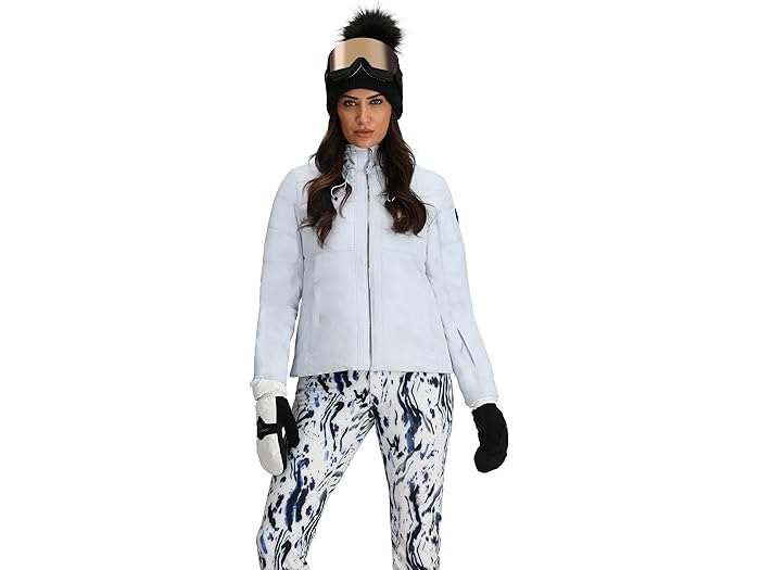 () Хޥ䡼 ǥ ȥС 㥱å Obermeyer women Traverse Jacket Blue Ice