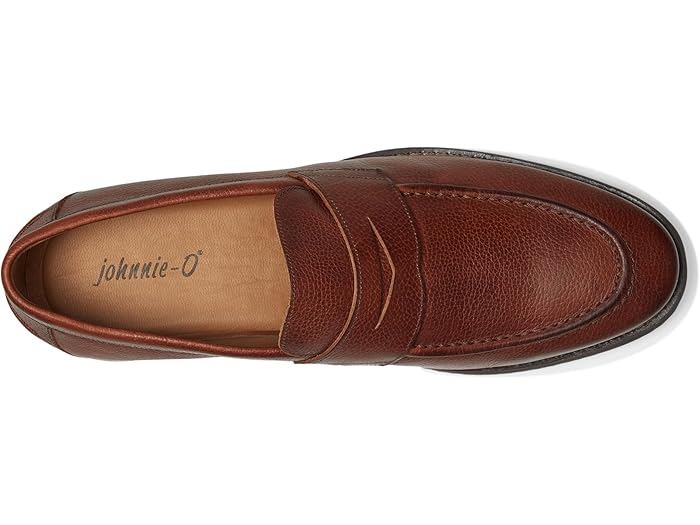 (取寄) ジョニーオー メンズ ペニー レザー johnnie-O men Jflex Penny Leather Mahogany