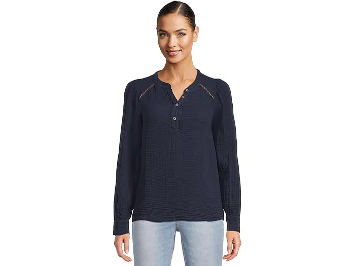 (取寄) マイケル スターズ レディース ケイシー ペザント トップ Michael Stars women Kacey Peasant T..