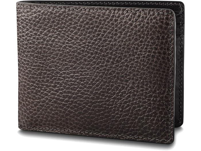 (取寄) ボスカ メンズ ローマ イタリア - エグゼクティブ Id ウォレット Bosca men Roma Italia - Executive ID Wallet Anthracite