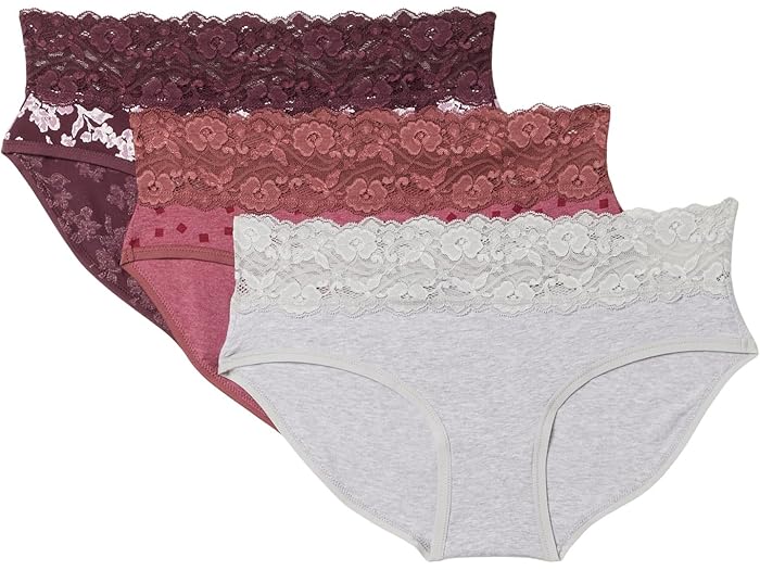 () ѥ ǥ 졼  ֥꡼ 3-ѥå PACT women Lace Waist Brief 3-pack ...